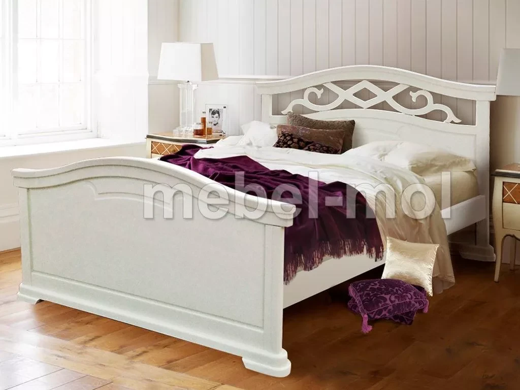 Кровать «Вирджиния» из массива дерева от производителя
