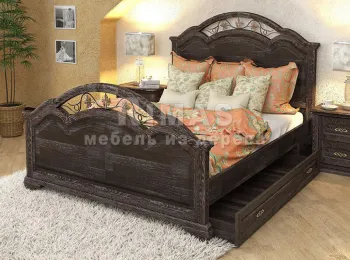 Кровать с подъёмным механизмом  «Амелия Люкс (жесткая)»