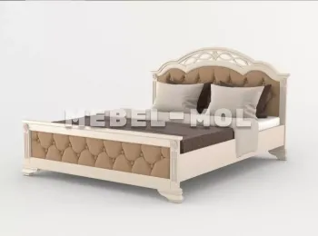 Кровать с мягким изголовьем  «Венеция М»