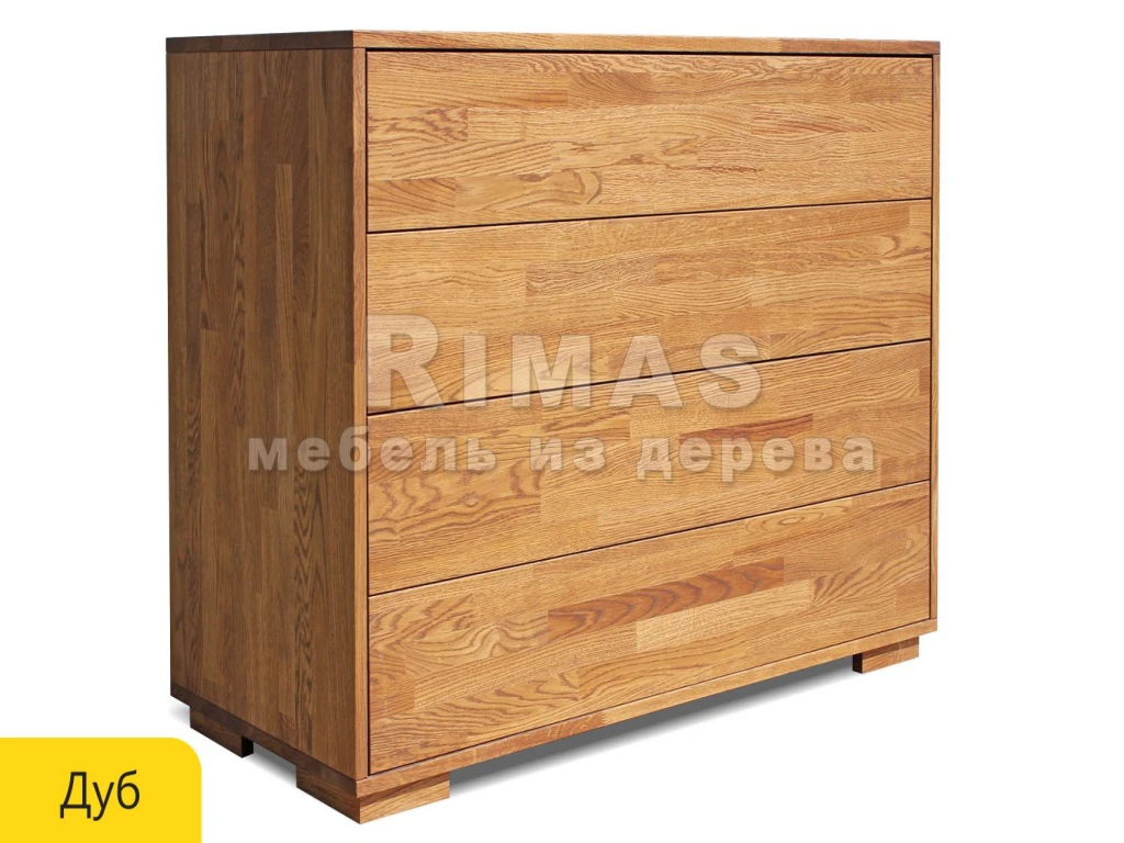 Комод «Данте» из массива дерева от производителя большое фото 11