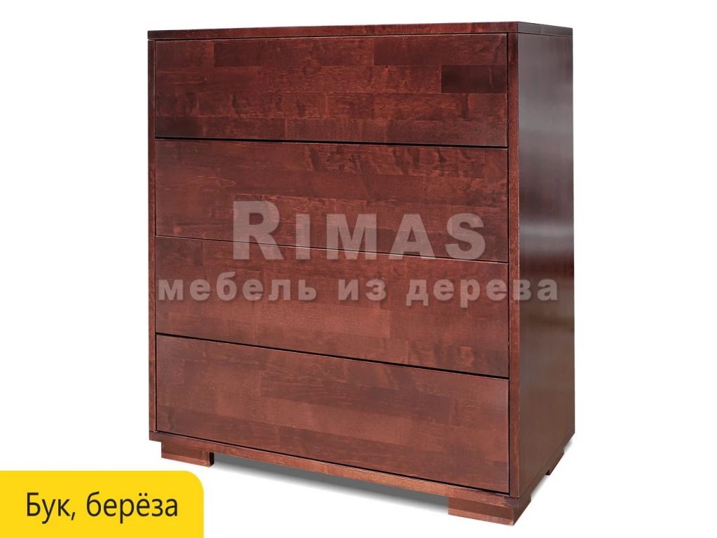 Комод «Данте» из массива дерева от производителя большое фото 2