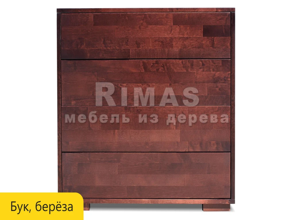 Комод «Данте» из массива дерева от производителя большое фото 3