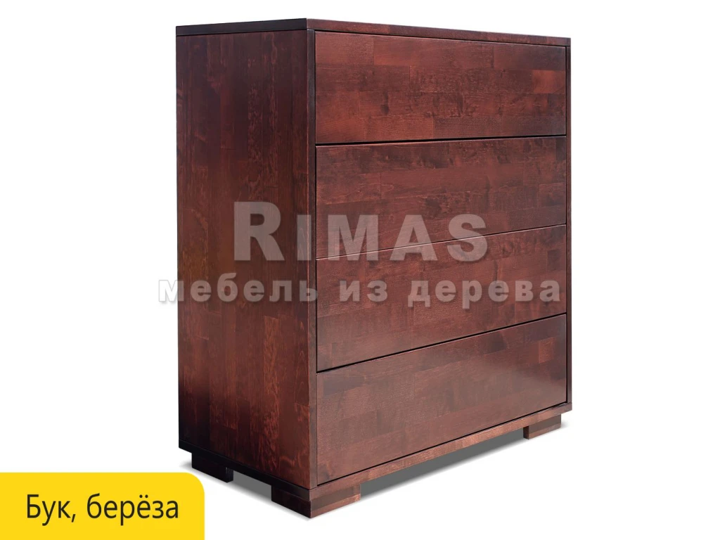 Комод «Данте» из массива дерева от производителя большое фото 5