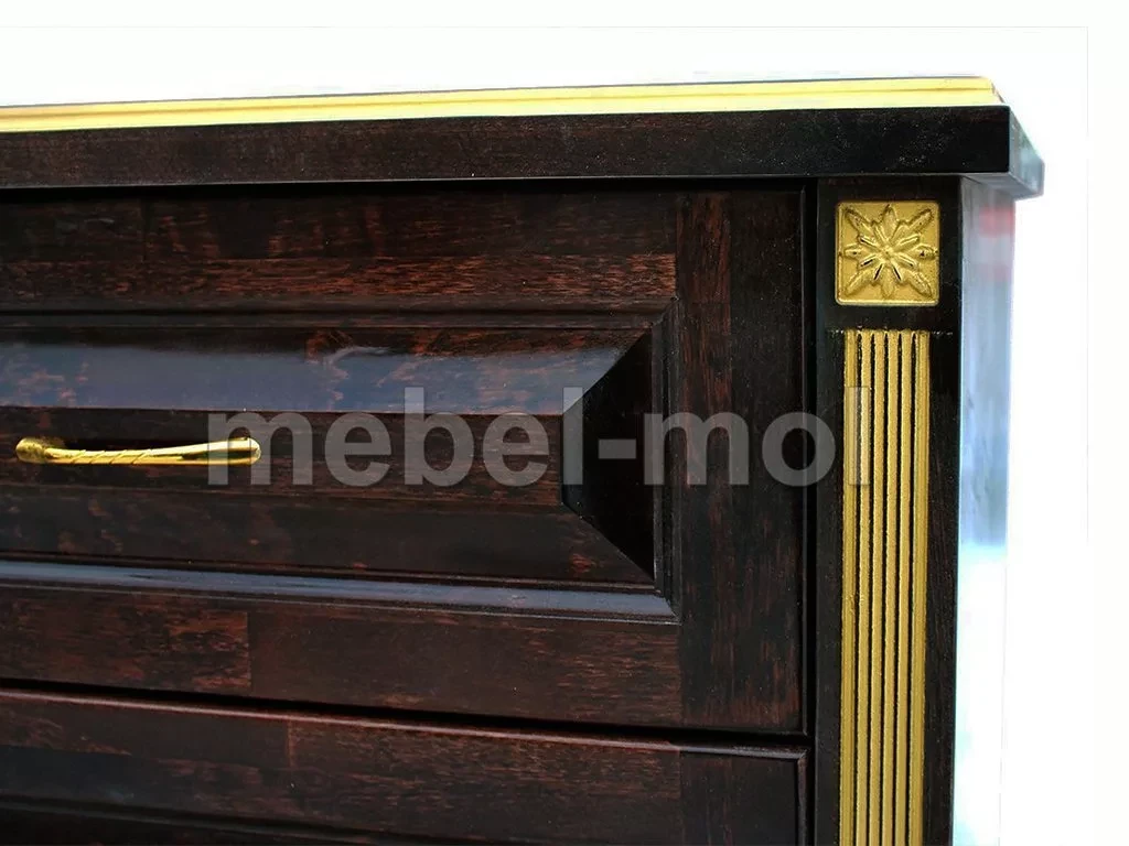 Комод «Грета дв 4 ящ» из массива дерева от производителя большое фото 5