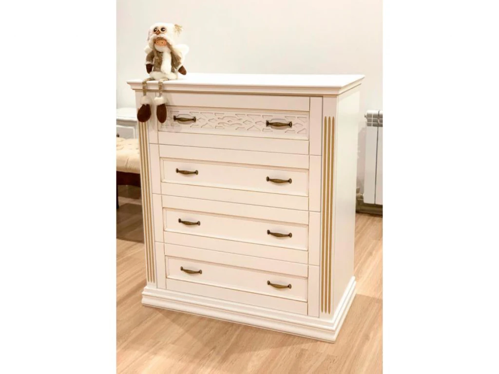 Комод «Верона 4ящика» из массива дерева от производителя большое фото 2