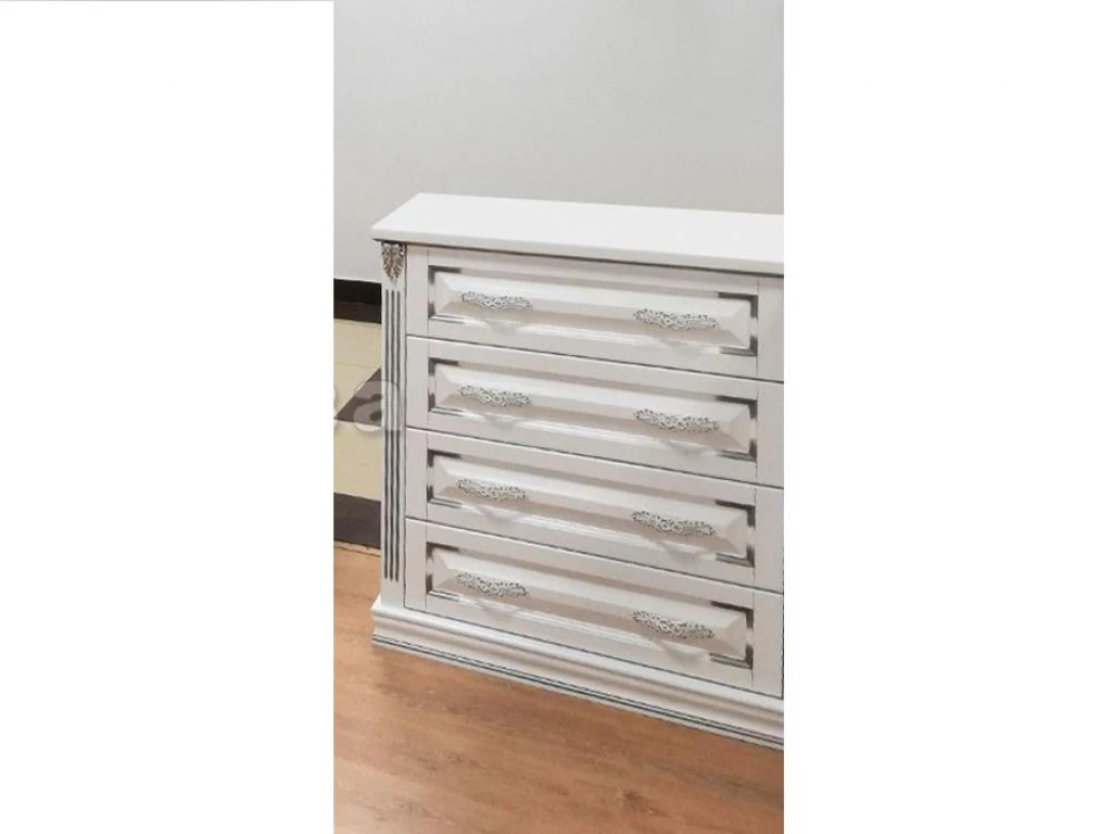 Комод «Оливия 4ящ» из массива дерева от производителя большое фото 2