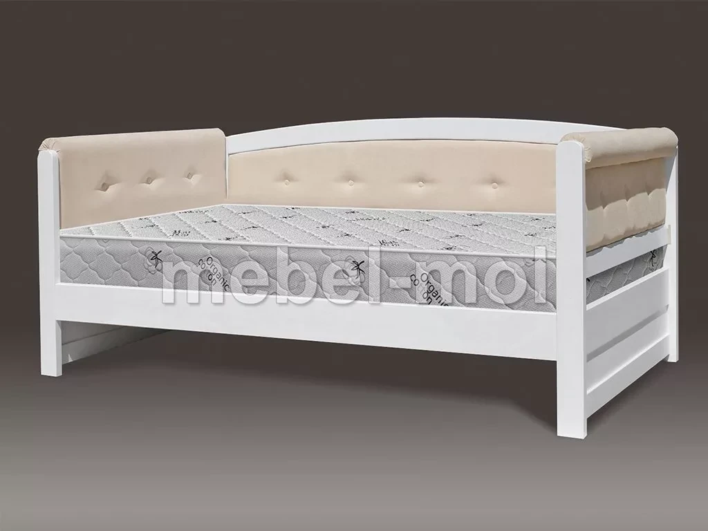 Детская кровать «Верона мягкая» из массива дерева от производителя