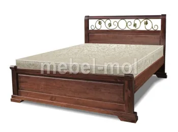 Кровать из дуба «Эстель»