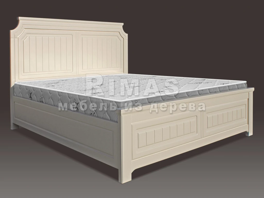 Кровать «Офелия» из массива дерева от производителя большое фото 5