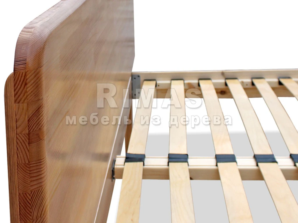 Кровать «Дарио» из массива дерева от производителя большое фото 9