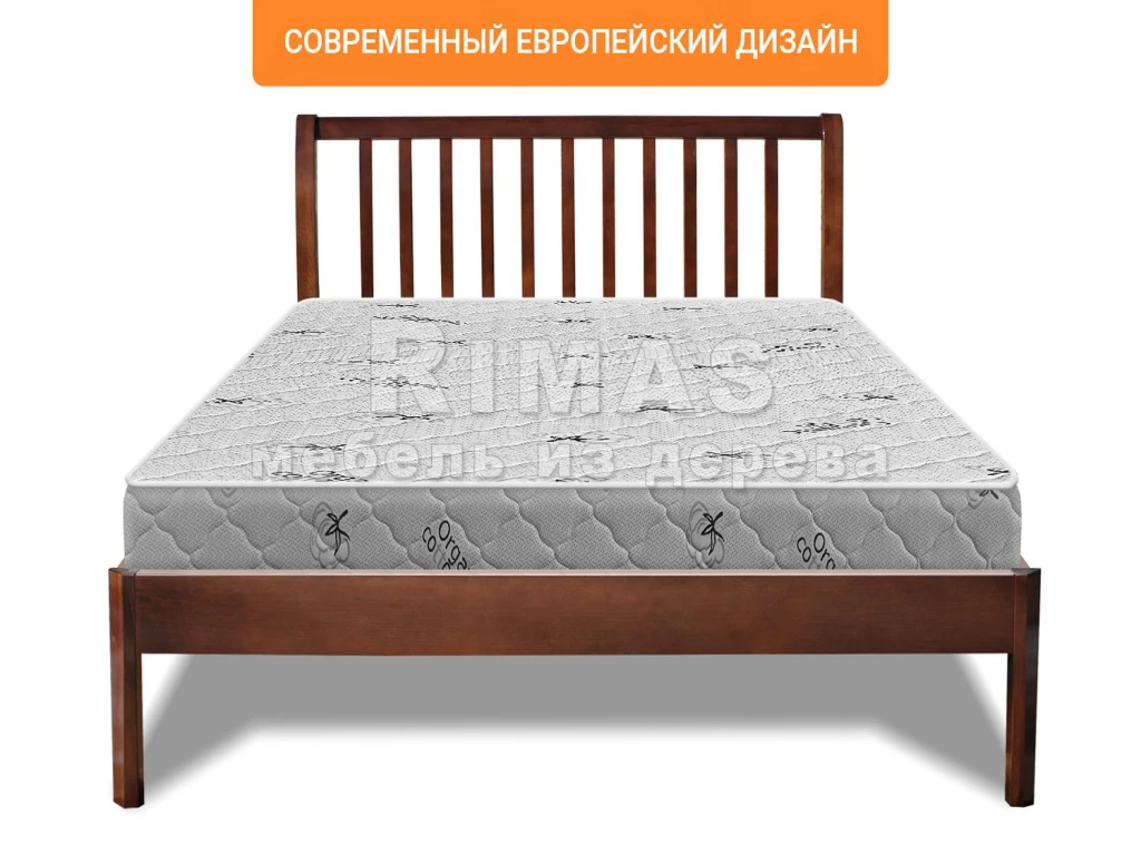 Кровать «Беатрис Люкс» из массива дерева от производителя большое фото 2