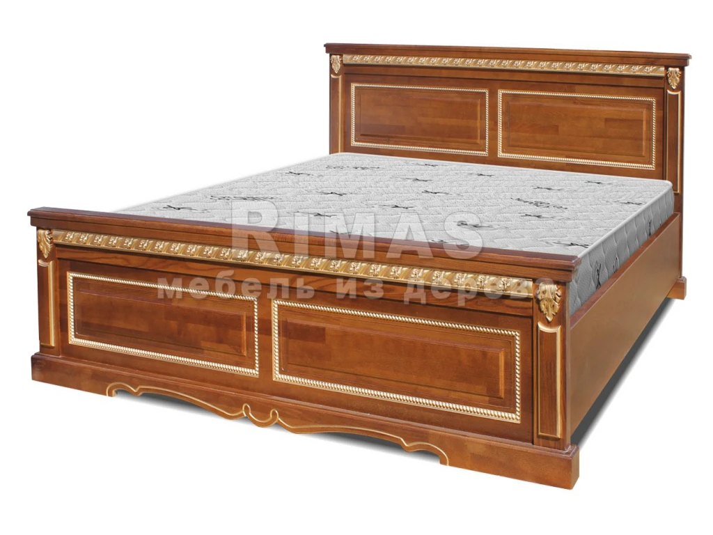 Кровать «Милано» из массива дерева от производителя большое фото 2