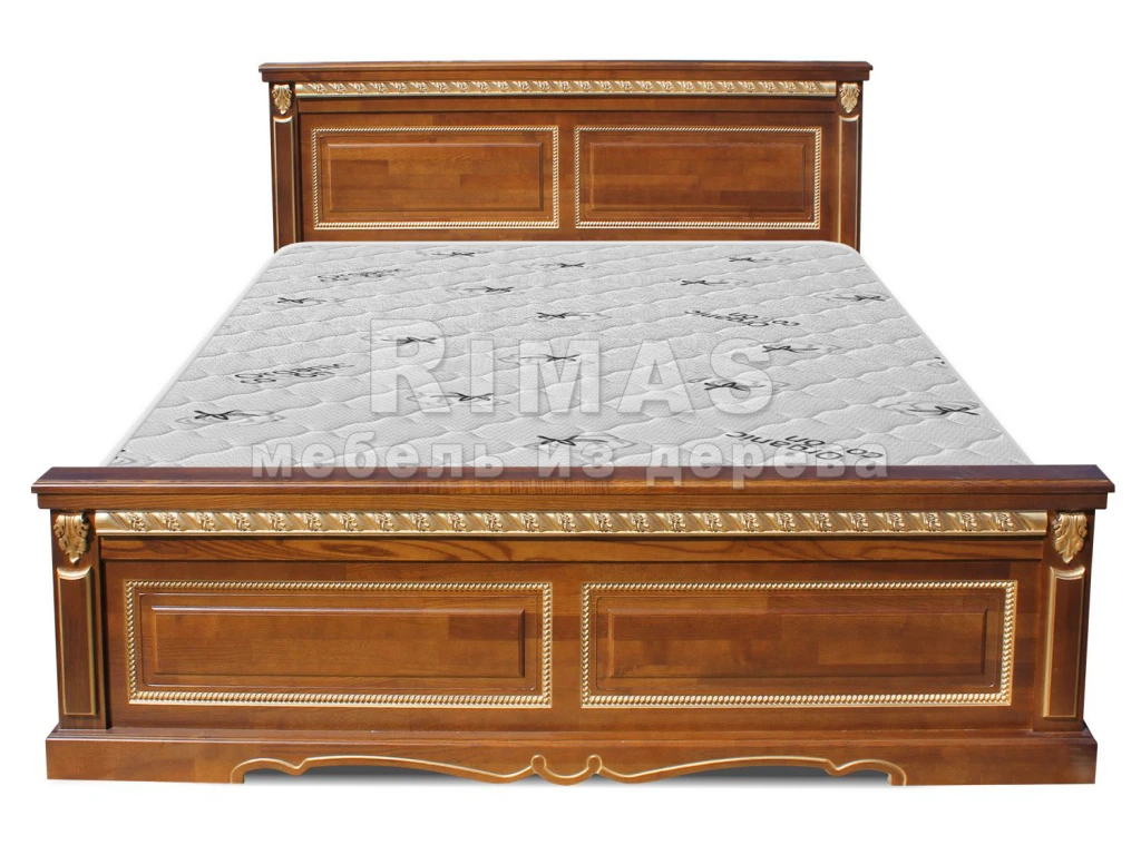 Кровать «Милано» из массива дерева от производителя большое фото 3