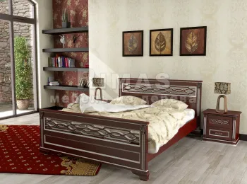 Кровать из сосны «Лина 2»