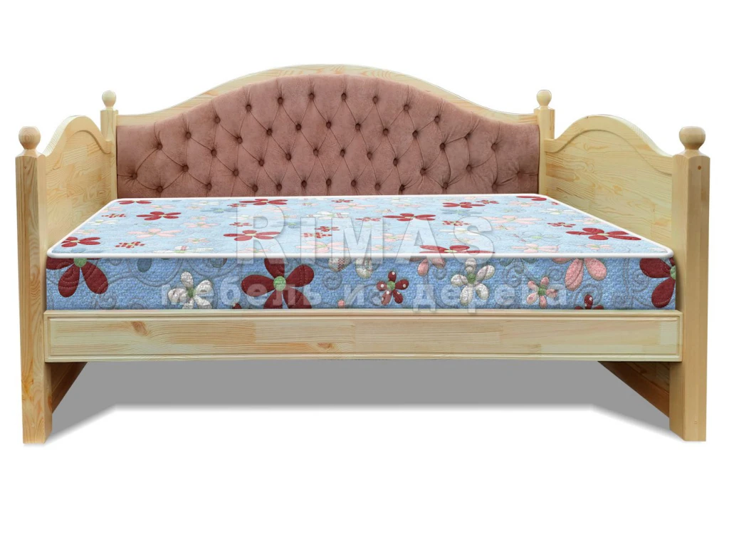 Детская кровать «Милано детская 3» из массива дерева от производителя большое фото 2