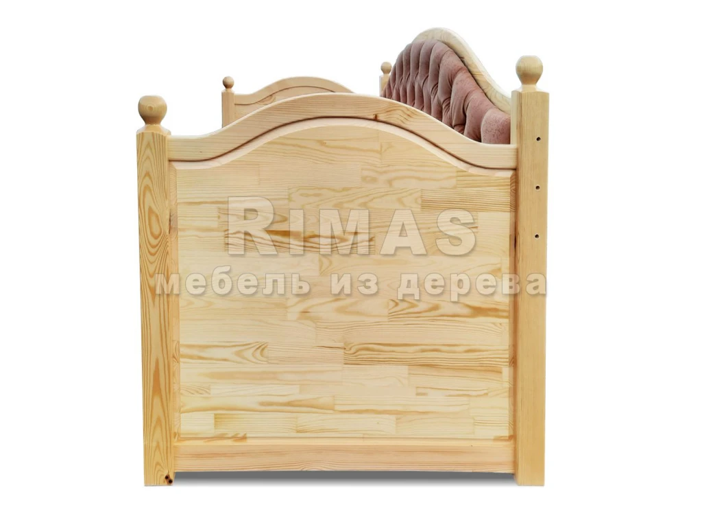 Детская кровать «Милано детская 3» из массива дерева от производителя большое фото 5