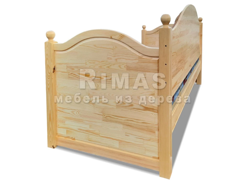 Детская кровать «Милано детская 3» из массива дерева от производителя большое фото 6