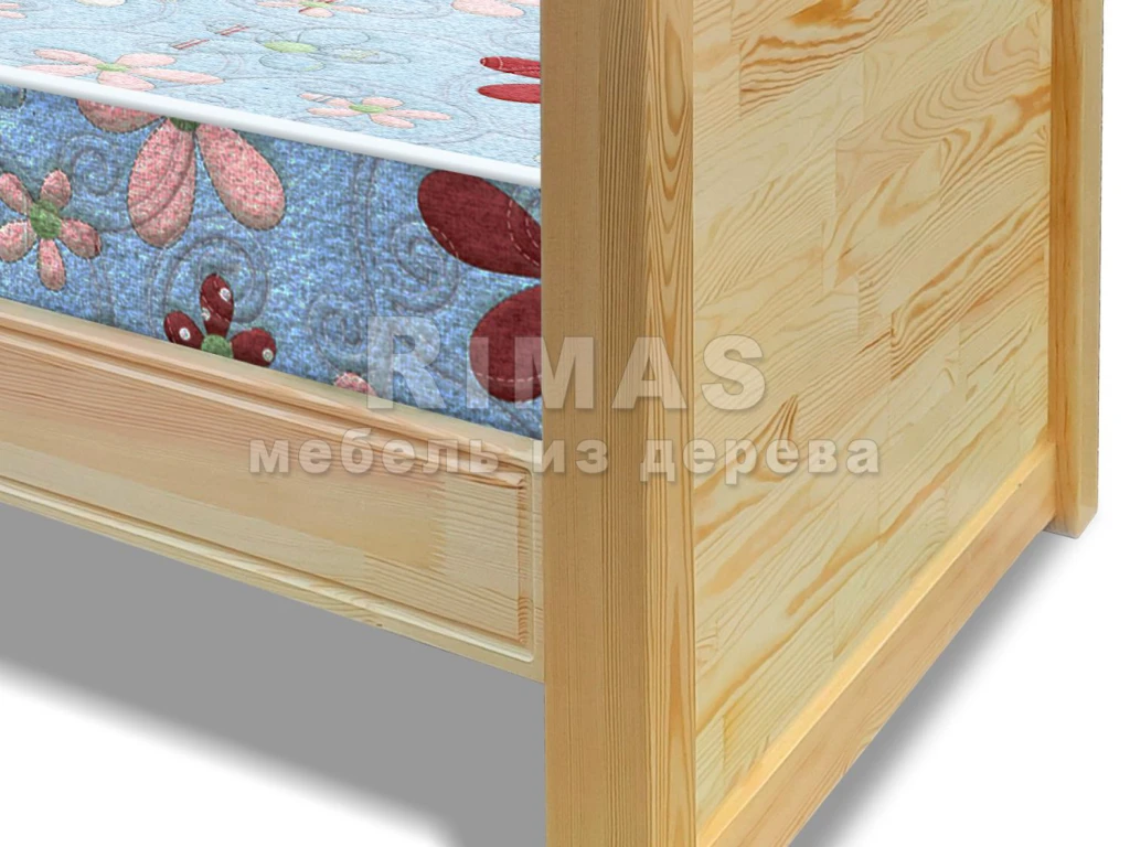 Детская кровать «Милано детская 3» из массива дерева от производителя большое фото 9