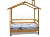 Детская кровать «Домик» из массива дерева от производителя маленькое фото 3
