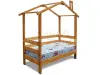 Детская кровать «Домик» из массива дерева от производителя маленькое фото 5