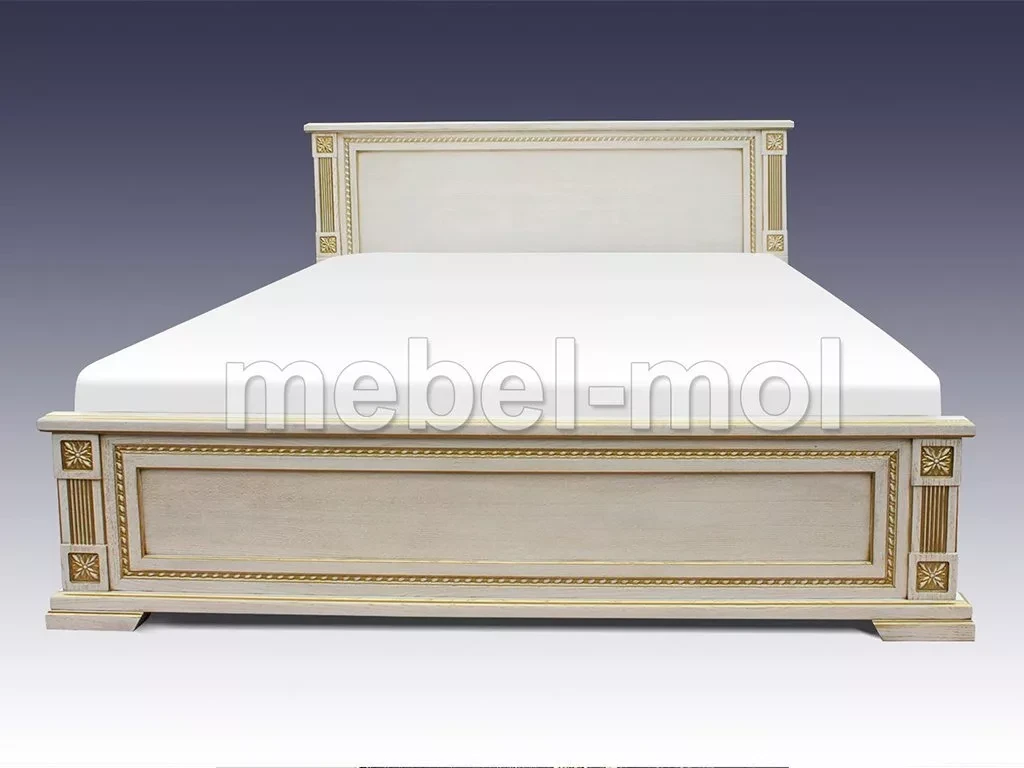 Кровать «Грета» из массива дерева от производителя большое фото 2