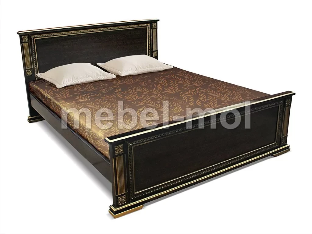 Кровать «Грета» из массива дерева от производителя большое фото 7