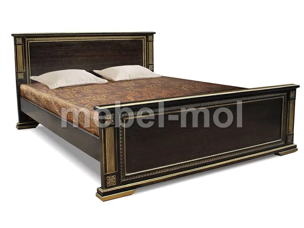 Кровать «Грета» из массива дерева от производителя большое фото 8