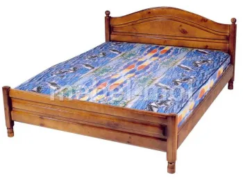 Полутороспальная кровать  «Горка филенчатая»