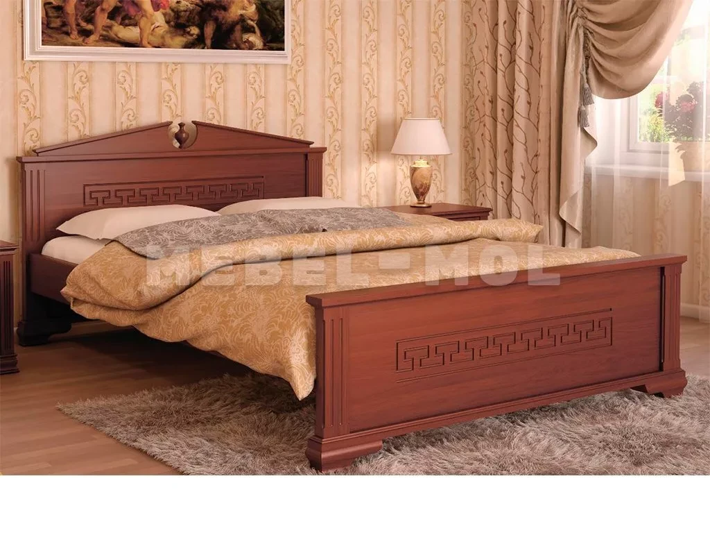 Кровать «Афина» из массива дерева от производителя