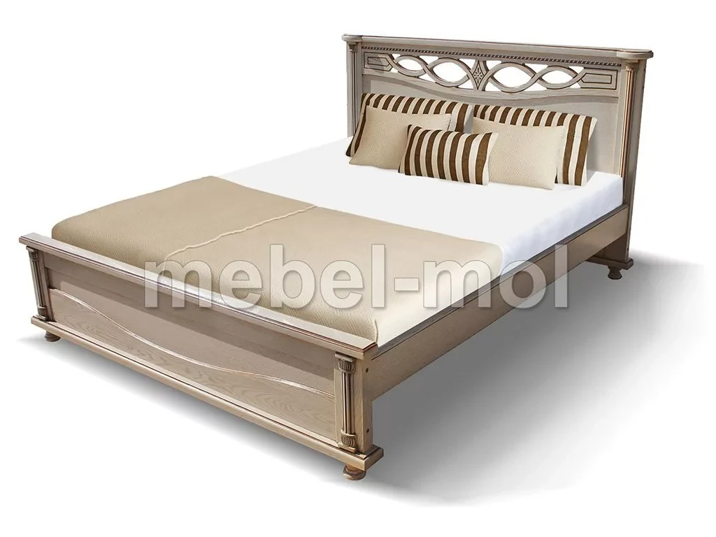 Кровать «Мелиса» из массива дерева от производителя большое фото 10