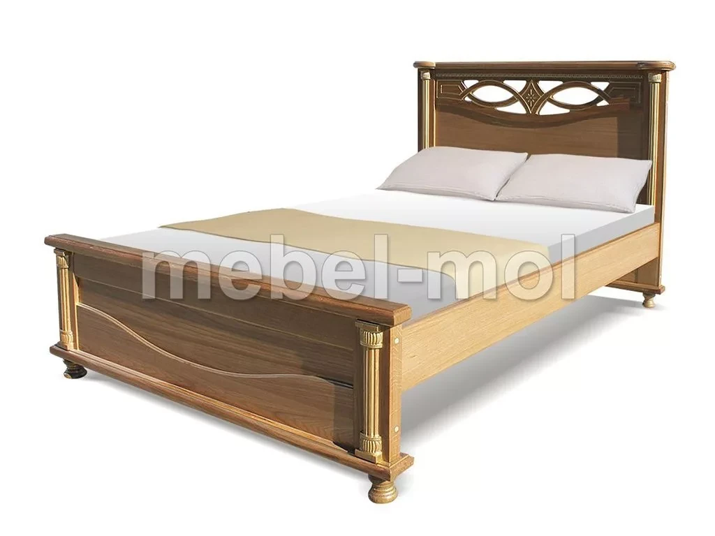Кровать «Мелиса» из массива дерева от производителя большое фото 11