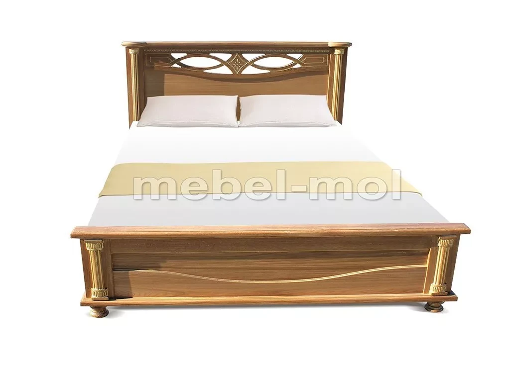 Кровать «Мелиса» из массива дерева от производителя большое фото 12
