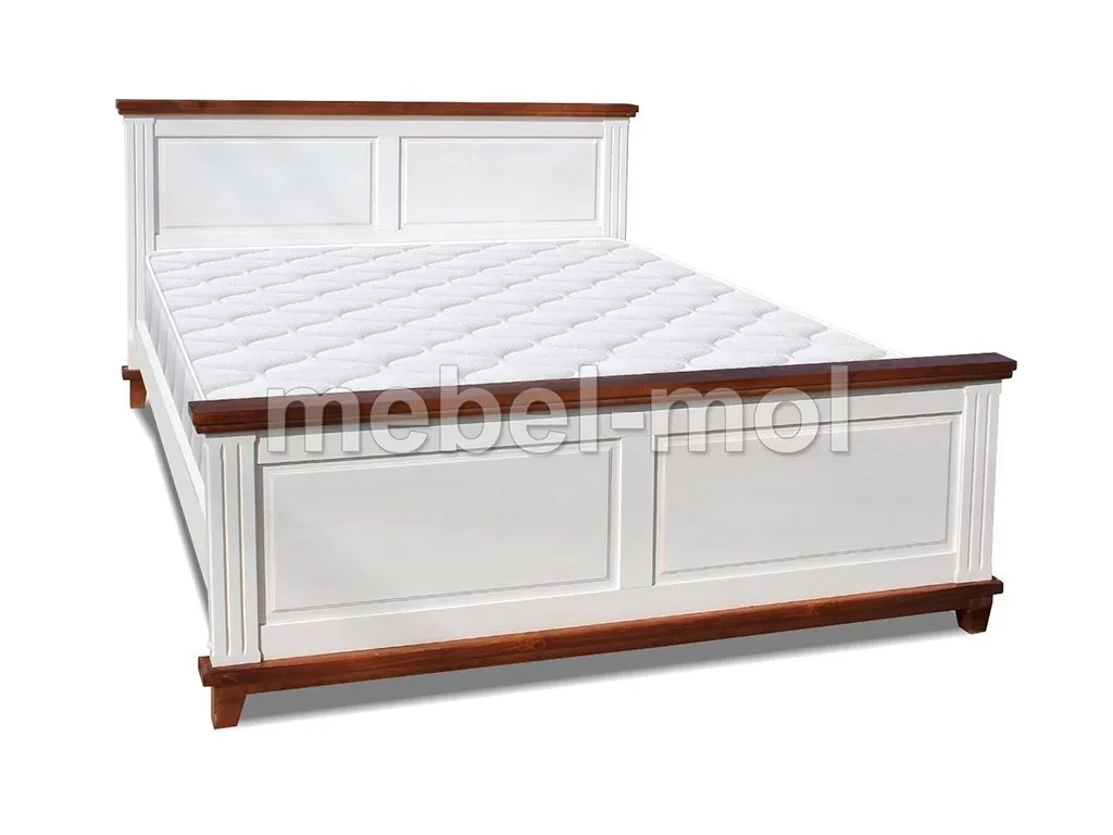 Кровать «Прованс Браун» из массива дерева от производителя большое фото 2