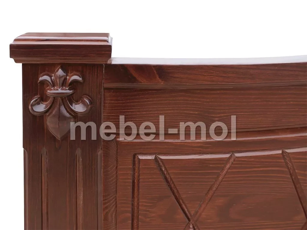 Кровать «Стефани» из массива дерева от производителя большое фото 5