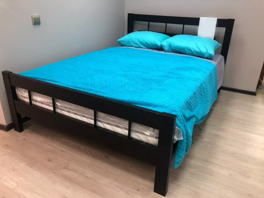 Кровать «Сакура» из массива дерева от производителя большое фото 2