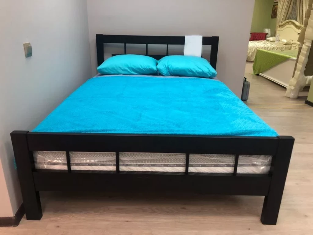 Кровать «Сакура» из массива дерева от производителя большое фото 3