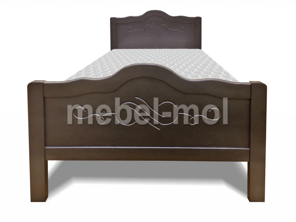 Кровать «Сонька» из массива дерева от производителя большое фото 3