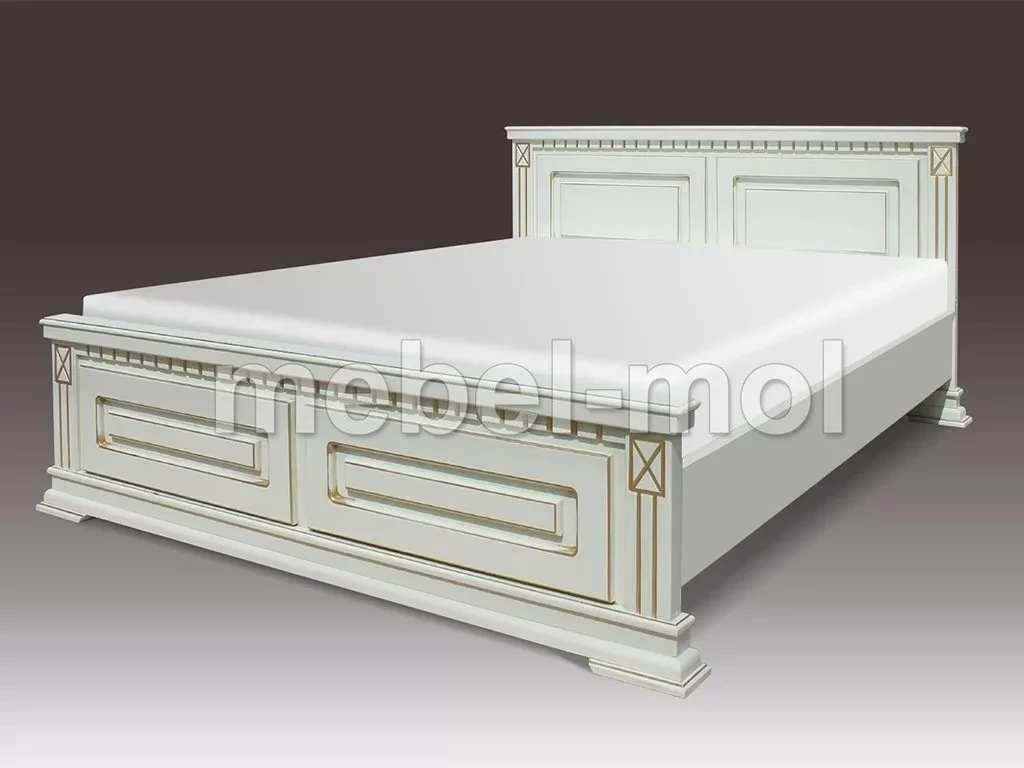 Кровать «Флоренция» из массива дерева от производителя большое фото 3