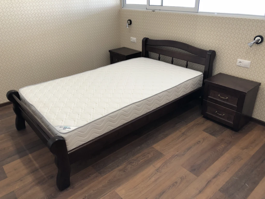 Кровать «Цезарь» из массива дерева от производителя большое фото 2