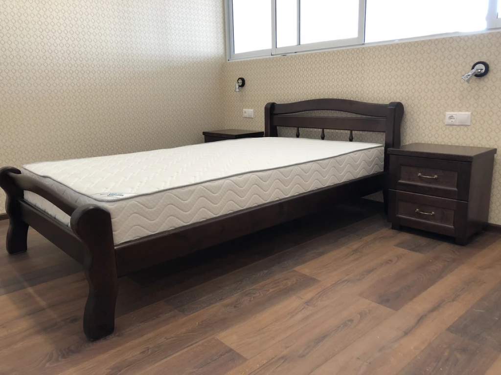 Кровать «Цезарь» из массива дерева от производителя большое фото 3