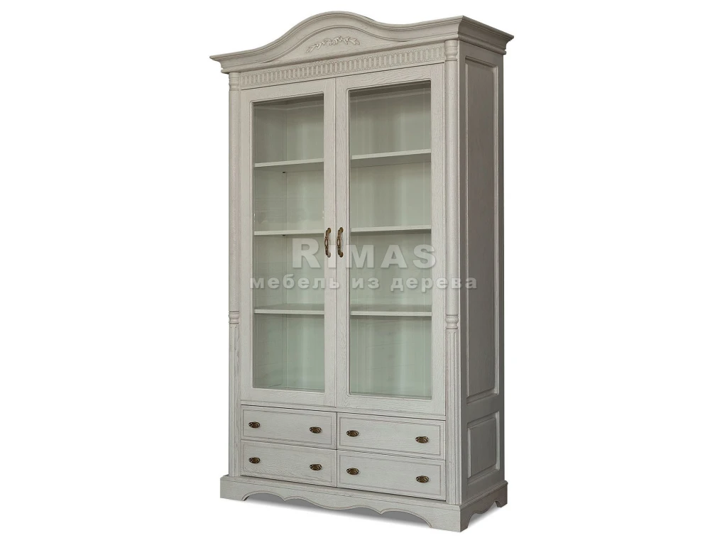 Шкаф «Валео кн 1» из массива дерева от производителя большое фото 2