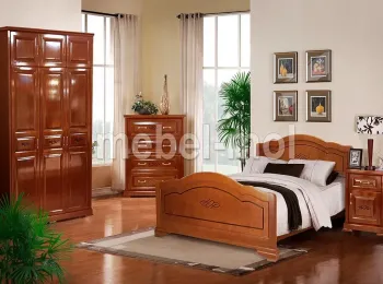 Спальня из сосны «Сатори»