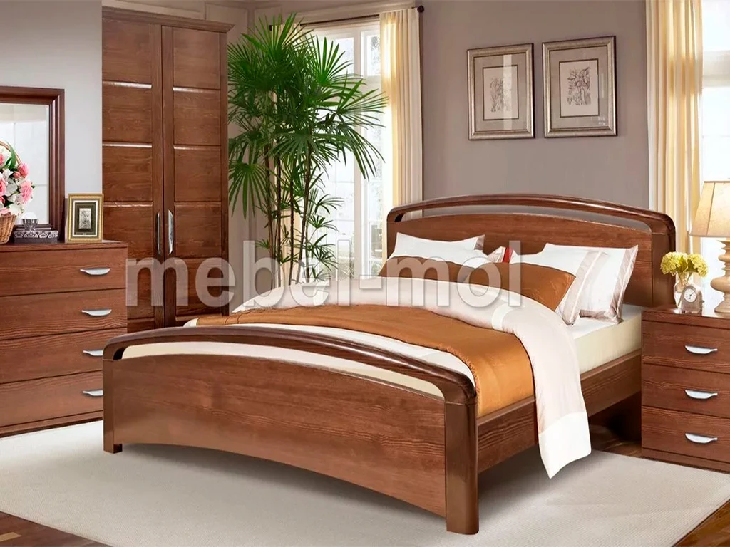 Спальня «Бали Люкс 2» из массива дерева от производителя