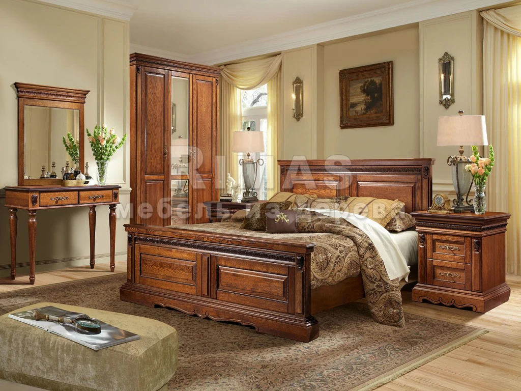 Спальня «Милано 2» из массива дерева от производителя