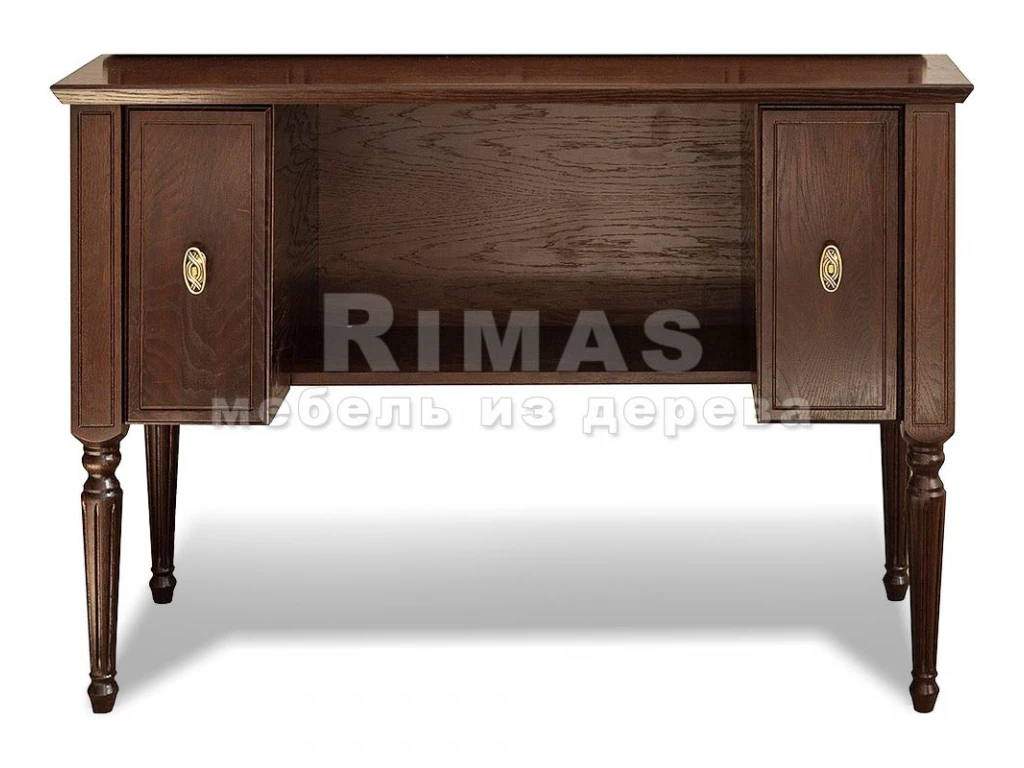 Стол «Валео с надстройкой» из массива дерева от производителя большое фото 2