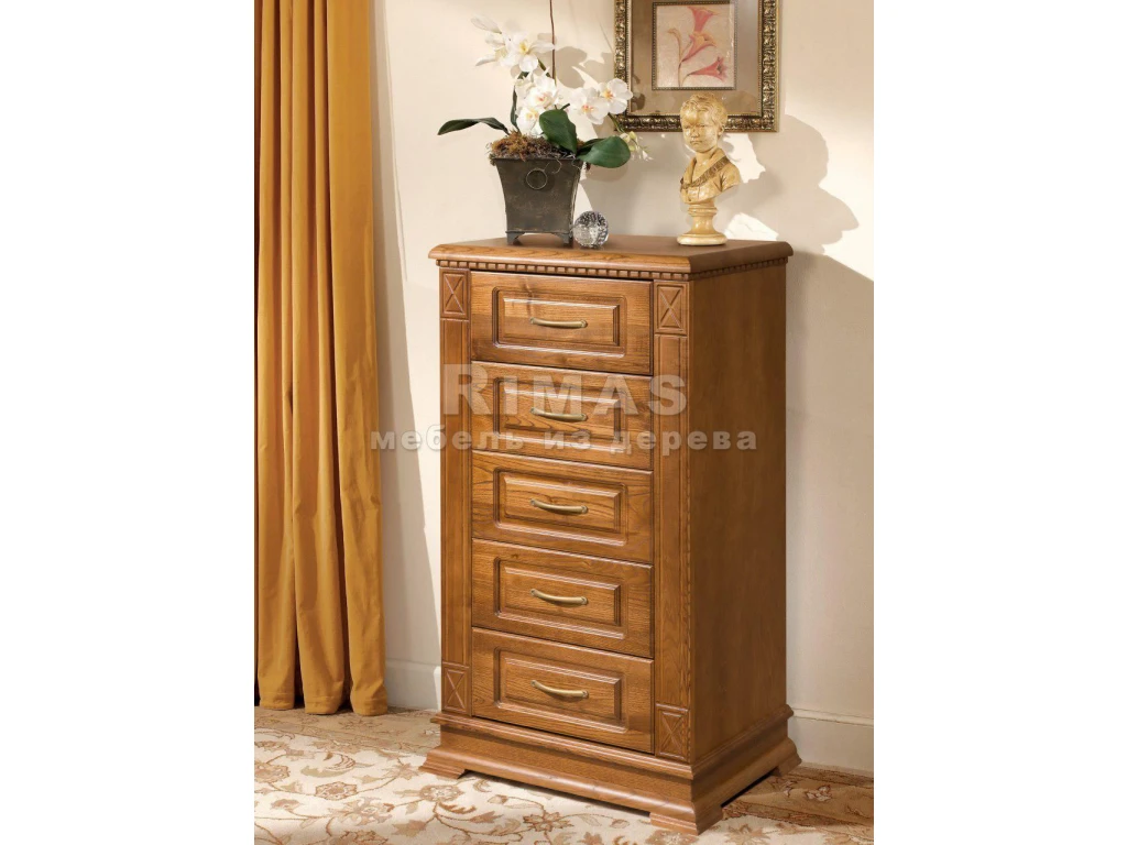 Тумба «Флоренция ящик дв» из массива дерева от производителя большое фото 3