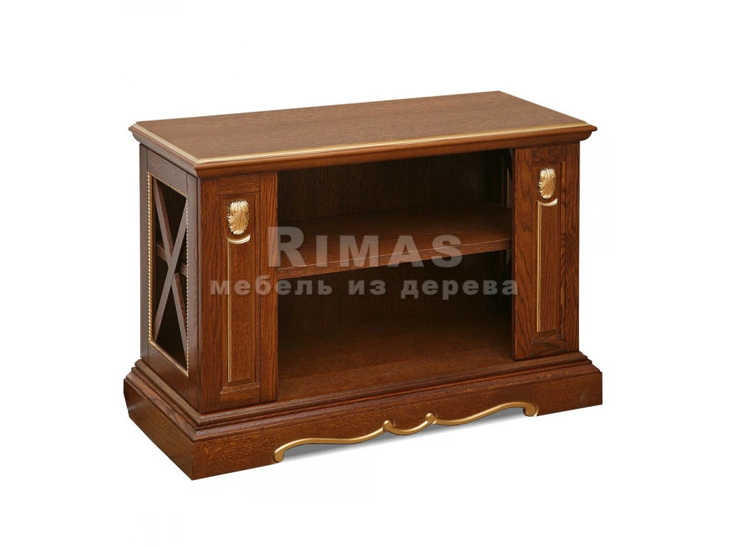 Тумба «Милано тв 2» из массива дерева от производителя большое фото 2