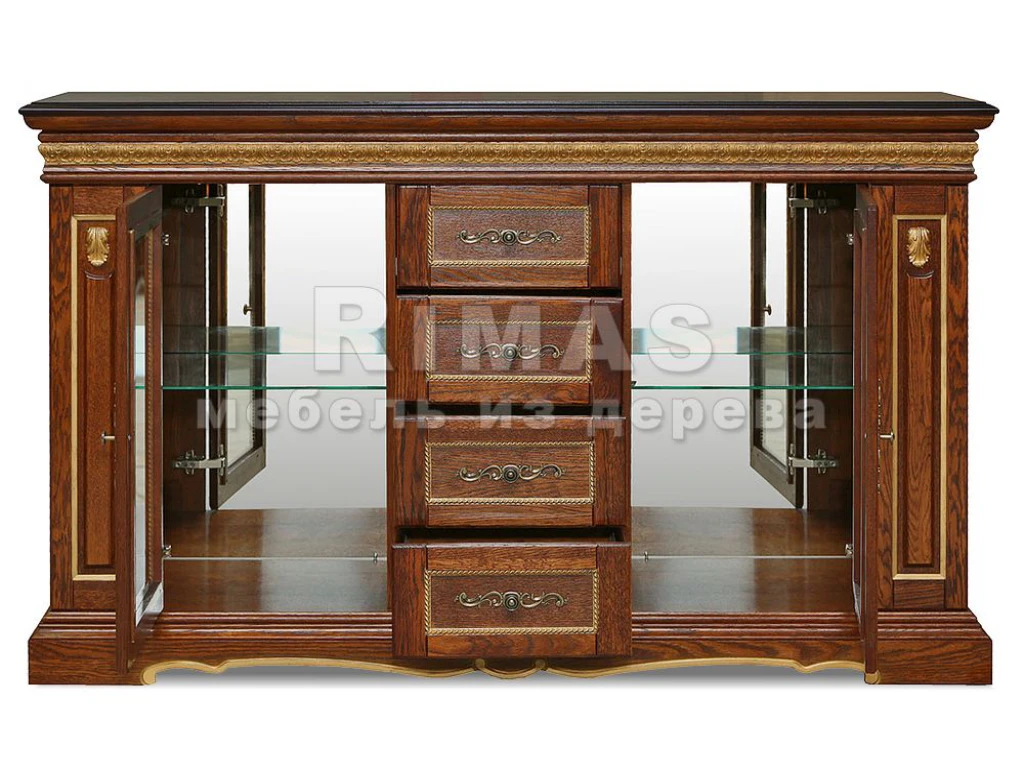 Тумба «Милано тв 5» из массива дерева от производителя большое фото 3