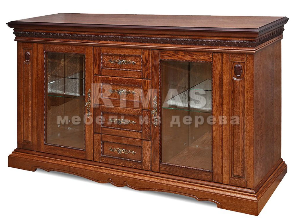 Тумба «Милано тв 5» из массива дерева от производителя большое фото 5