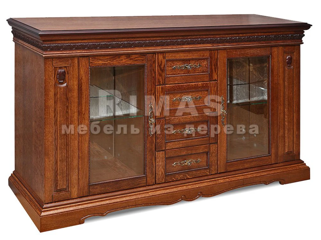 Тумба «Милано тв 5» из массива дерева от производителя большое фото 6